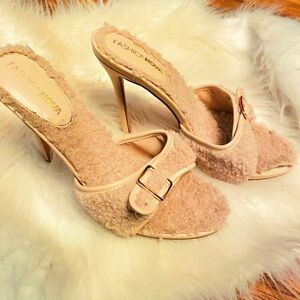 Beige Mules Size 11